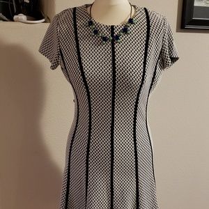 Calvin Klein B/W Dress